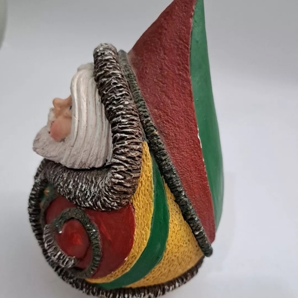 Vintage 1993 Pete Apsit Teardrop Santas 3 Piece Set READ DESCRIPTION - Picture 13 of 14